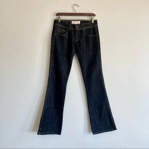 Farlow NWOT Slight Bootcut Black Jeans w/ Zippers